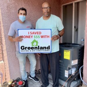 Air conditioning equipment installed by Greenland AC